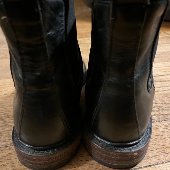 Frye Black Leather Booties - Picture 4 of 8